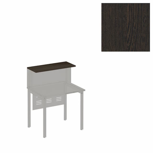 Полка настольная Юнитекс Формула МП 2 ФР 400 ВТ (85x35x2.2) венге темный