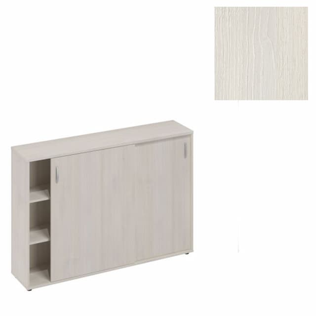 Шкаф-купе средний (для 2-х столов 80) Юнитекс А4 (164.4x36.4x112.8) А4 322 ДШ дуб шамони