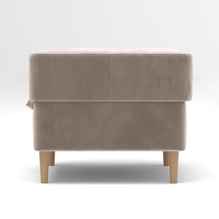 Пуф Мастерфабрик Дэйо Kenya beige ткань велюр