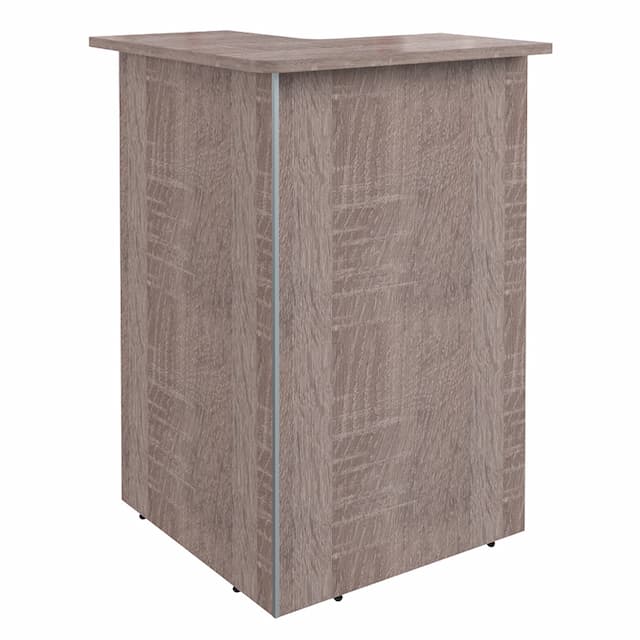 Стойка рецепции угловая Skyland DMC 88(R) дуб сонома 800х800х1200 DEX