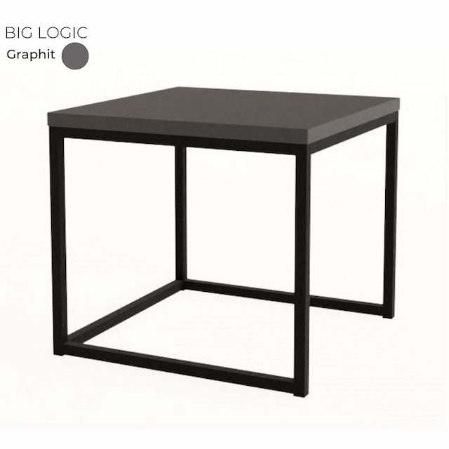 Стол журнальный квадратный большой Алсав BIG LOGIC 21B-LOGIC.001 Graphit