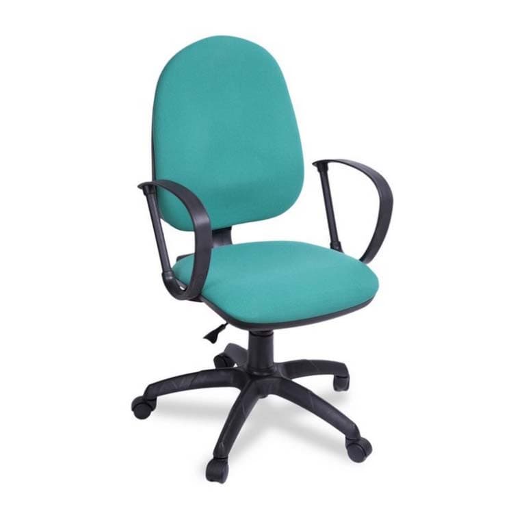 Кресло для персонала Мирэй Мартин new Рондо Синхро, ткань цветная серия В