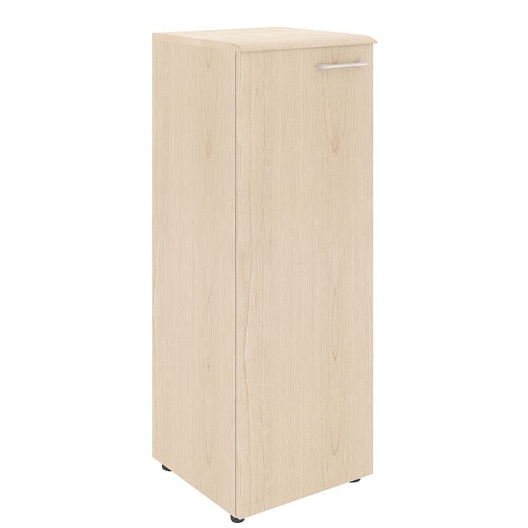 Шкаф колонка с глухой средней дверью и топом Skyland WMC 42.1 бук тиара 432х432х1184 WAVE
