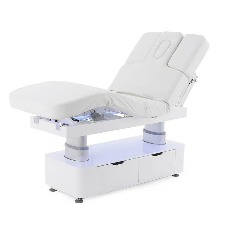 Массажный стол электричеcкий MED-MOS ММКМ-2 (КО-157Д) белый