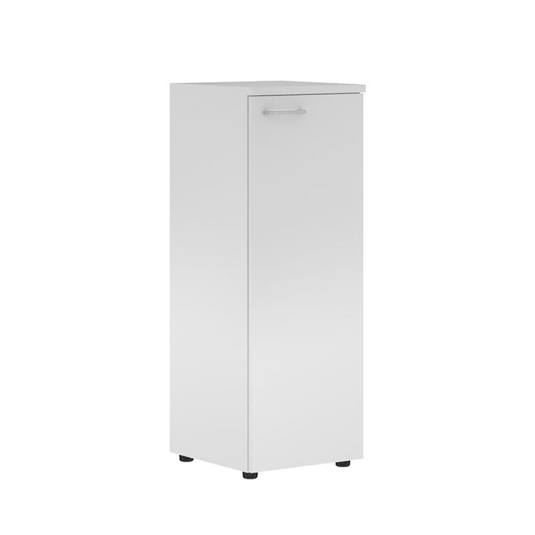 Шкаф колонка с глухой средней дверью и топом Skyland XMC 42.1 белый 432х432х1190 XTEN