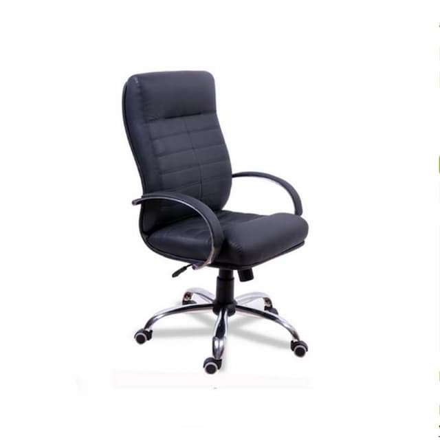 Кресло для руководителя Мирэй Консул хром короткий ТГ, кожзам