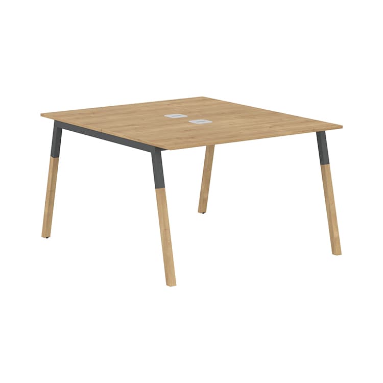 Стол Skyland FWST 1113 дуб гамильтон/антрацит-бук 1180х1370х733 FORTA