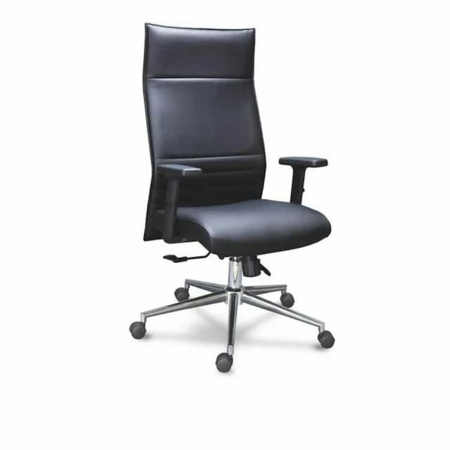 Кресло для руководителя Мирей Майк 709 хром паук, кожзам