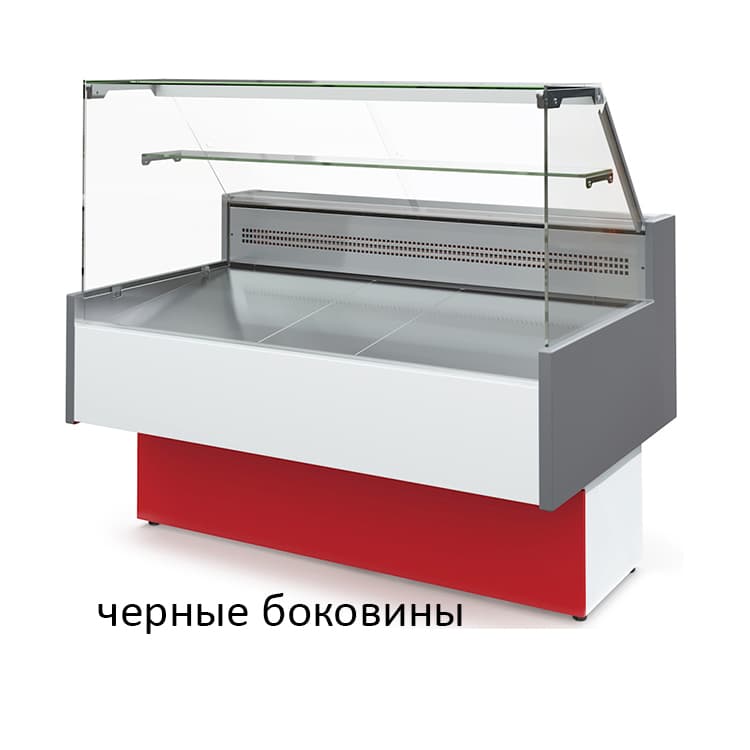 Витрина холодильная МХМ ТАИР ВХСн-1.8 Cube (черные боковины)