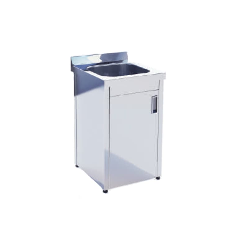 Стол закрытый с ванной Cryspi СВП Ш Р 1500x700