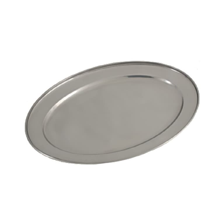 Блюдо овальное металл 25х18см MVQ 401250