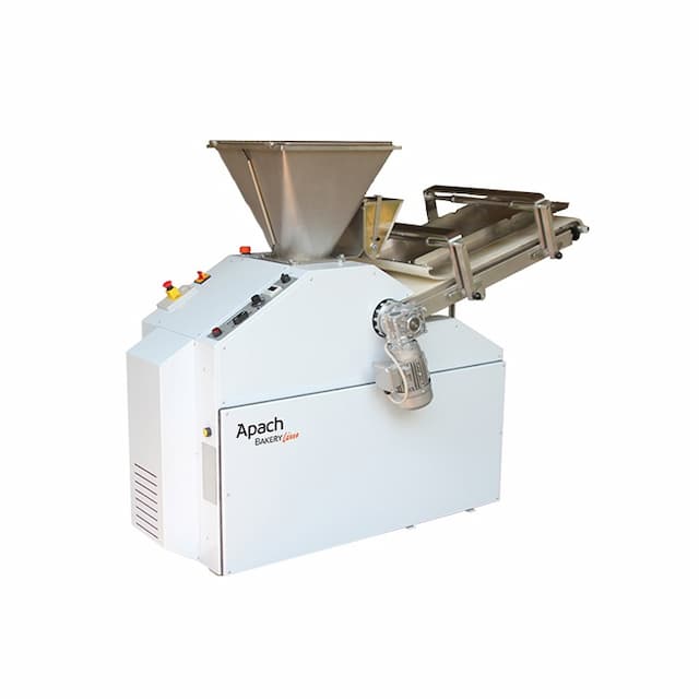 Тестоделитель вакуумный поршневой с устройством формовки для багетов APACH BAKERY LINE SDF140 SA