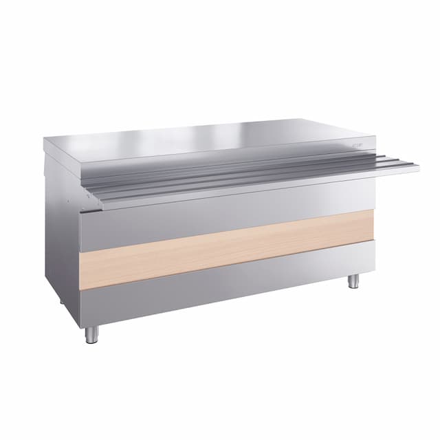 Прилавок для горячих напитков ATESY Ривьера ПГН-1500-02-О без полок