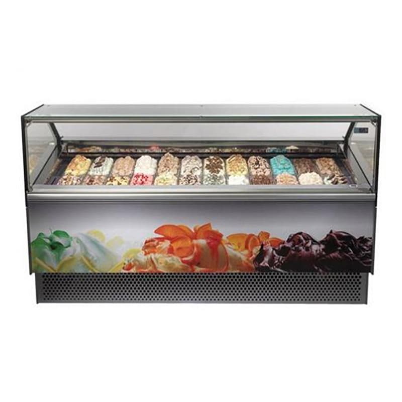 Витрина для мороженого Isa Millennium SP STD 12+12  A